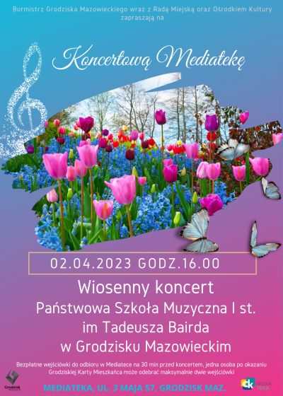 Koncertowa Mediateka – “Wiosenny koncert”
