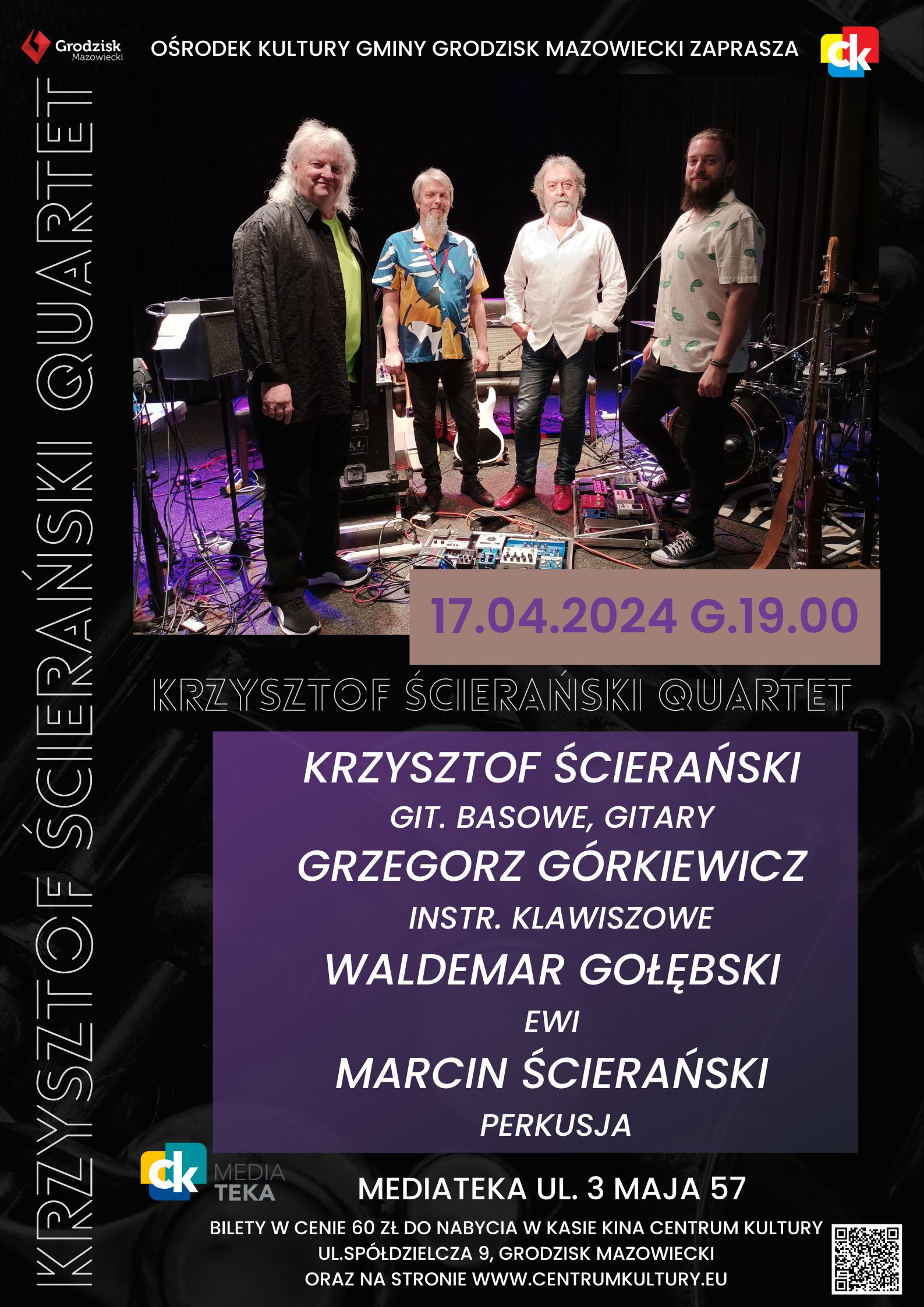 Koncert ” Krzysztof Ścierański QUARTET”