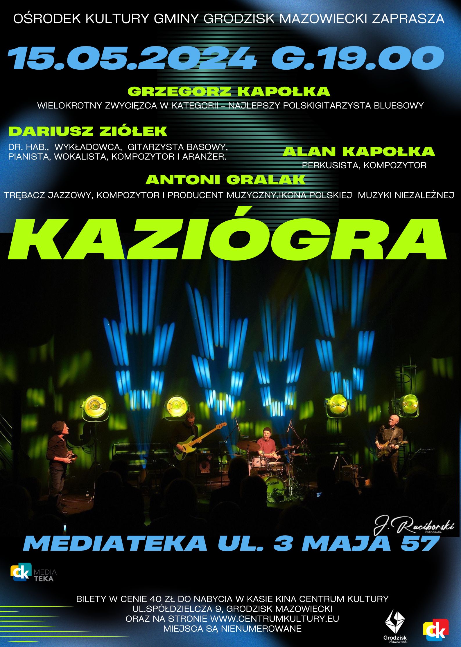 Koncert KaZióGra czyli jazzowe ballady, jazz-rock, metal
