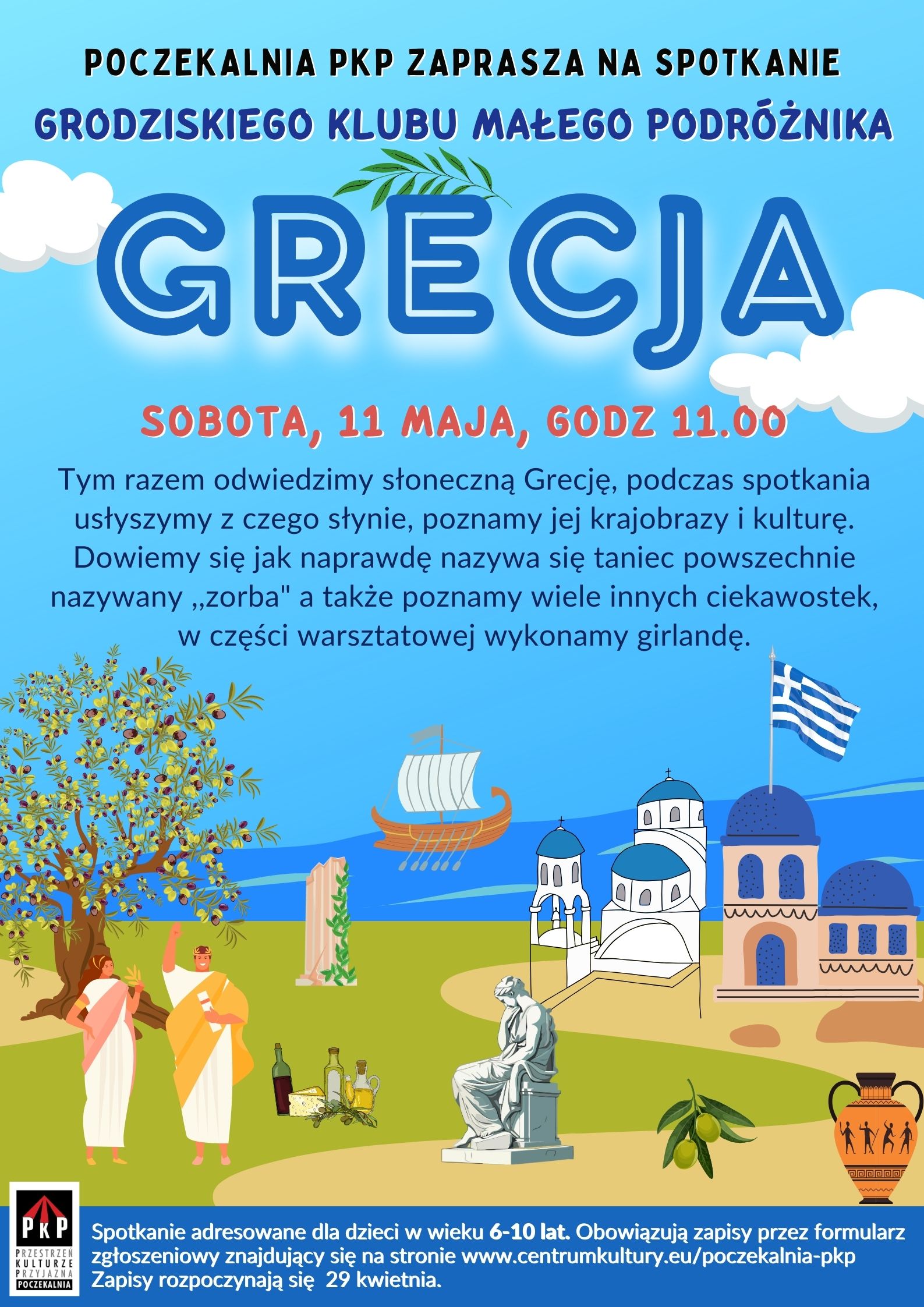 Spotkanie Grodziskiego Klubu Małego Podróżnika – Grecja